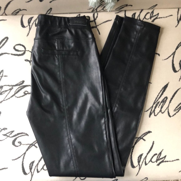Free People Vegan Leather Pants - Picture 3 of 10